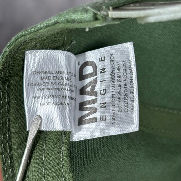 NWT Smokey Bear “Only You Can Prevent Wildfires” Hat by Mad Engine Green Cap - Picture 10 of 10